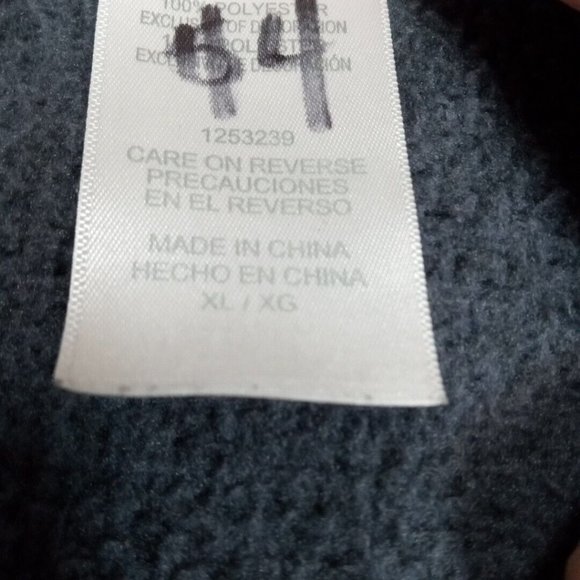 Minnesota Wild Mens Fleece Jacket Gray XL NHL Hockey Embroidered Logo Graphic - Picture 12 of 12